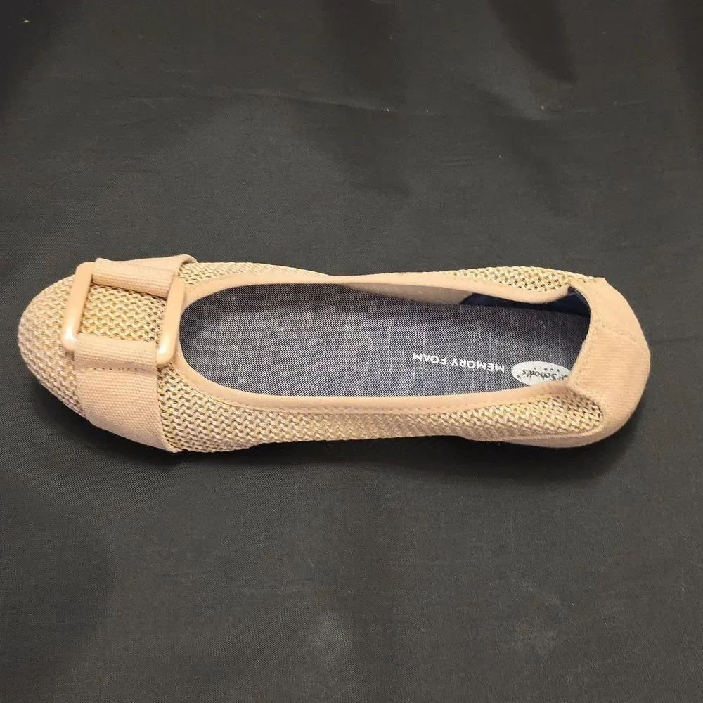 DR SCHILL'S MEMORY FOAM. FRANKIE MESH COOL FIT DESIGN SLIP ON WOMEN FLATS